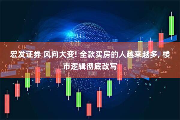 宏发证券 风向大变! 全款买房的人越来越多, 楼市逻辑彻底改写