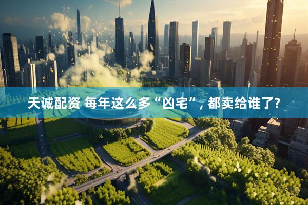 天诚配资 每年这么多“凶宅”, 都卖给谁了?